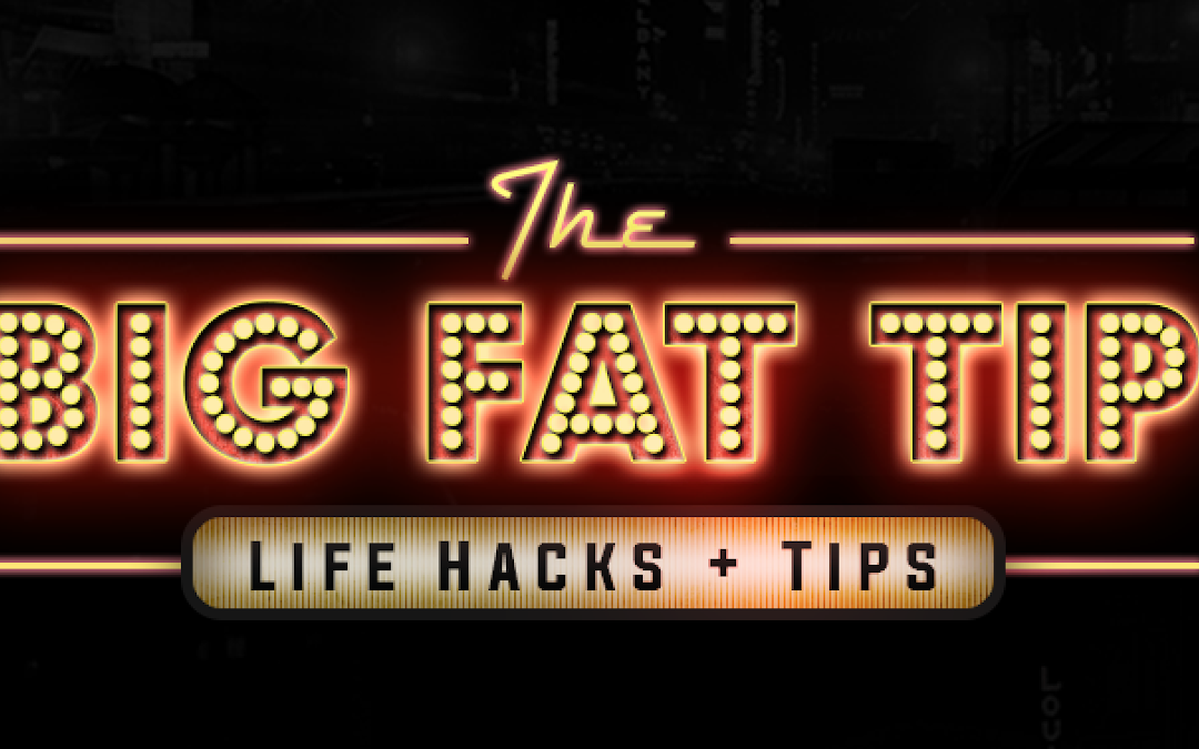 Why The Big Fat Tip Was Created: