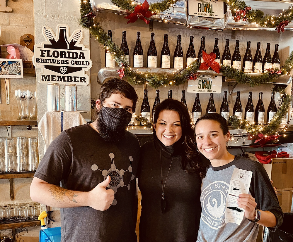 The Big Fat Tip® #14 - Swan Brewing - Lakeland, Florida - December 20, 2020